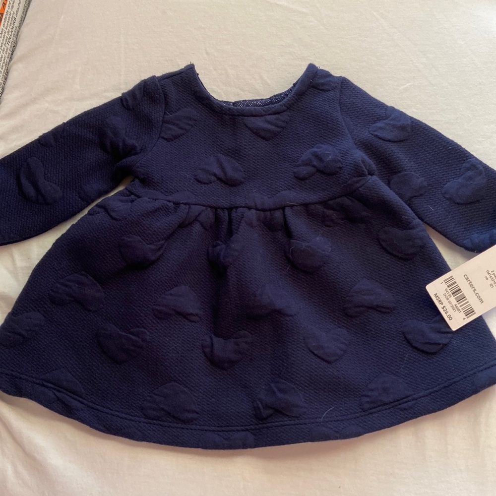 New born carters dress